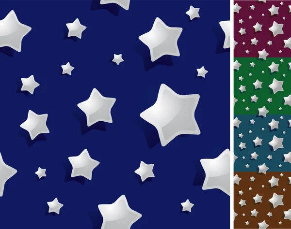 Seamless night. stars background wallpaper — Stock Vector