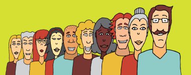 ekip çalışması çeşitlilik. etnik çeşitleme grubu