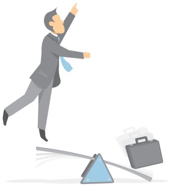 trambolin alarak iş adamı