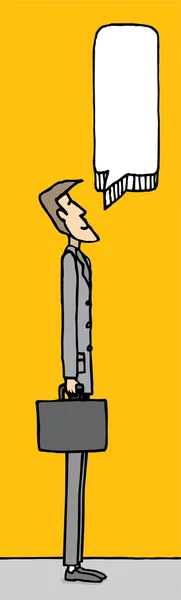 ビジネスマンの漫画 — ストックベクタ