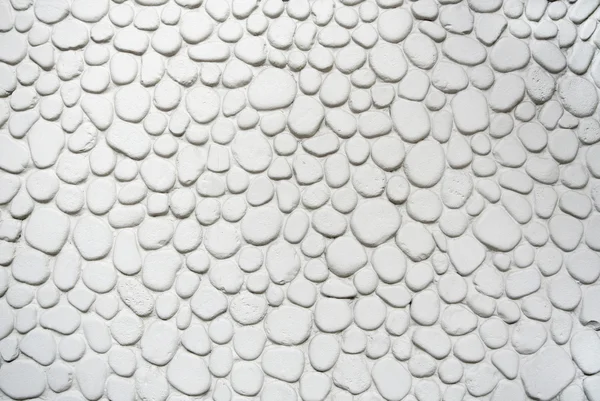 Piedras redondas pared textura suave — Foto de Stock