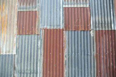 Corrugated iron background clipart