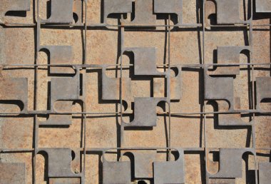 paslı metal arka plan