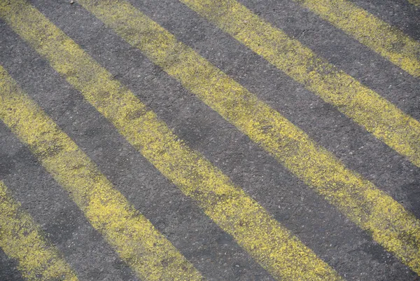 Stripes on street concrete detail