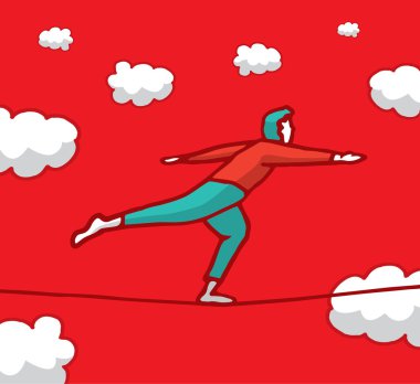 adam onun denge bulma