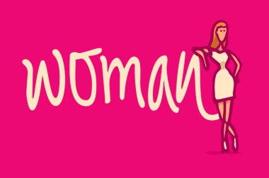 kelime eğilerek kadın