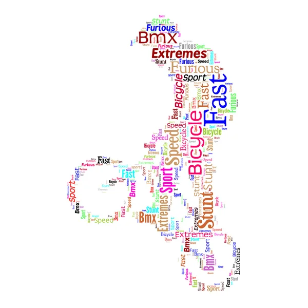 bisiklet dublör eylem kelime bulutu