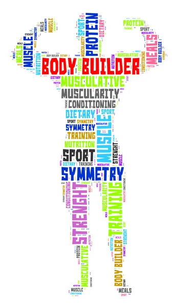 vücut Oluşturucuyu kelime bulutu