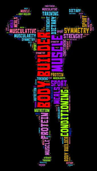 vücut Oluşturucuyu kelime bulutu