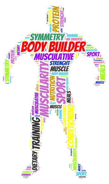 vücut Oluşturucuyu kelime bulutu