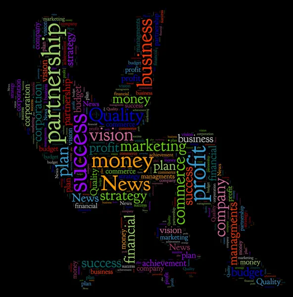 iş bir kelime bulutu