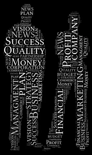 Word Cloud of Business Stock Picture