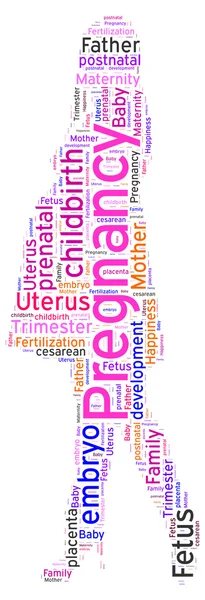 Hamilelik bir kelime bulutu