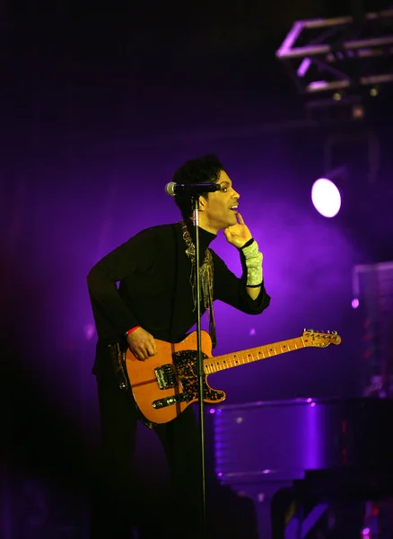Prince en concert au Festival annuel de Sziget — Photo