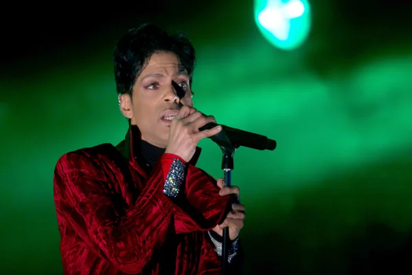 Prince koncert a Sziget fesztiválon — Stock Fotó