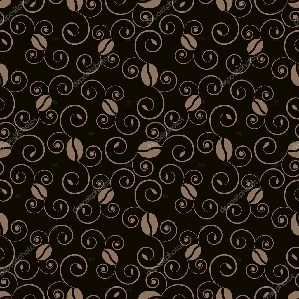 Coffee pattern, vector