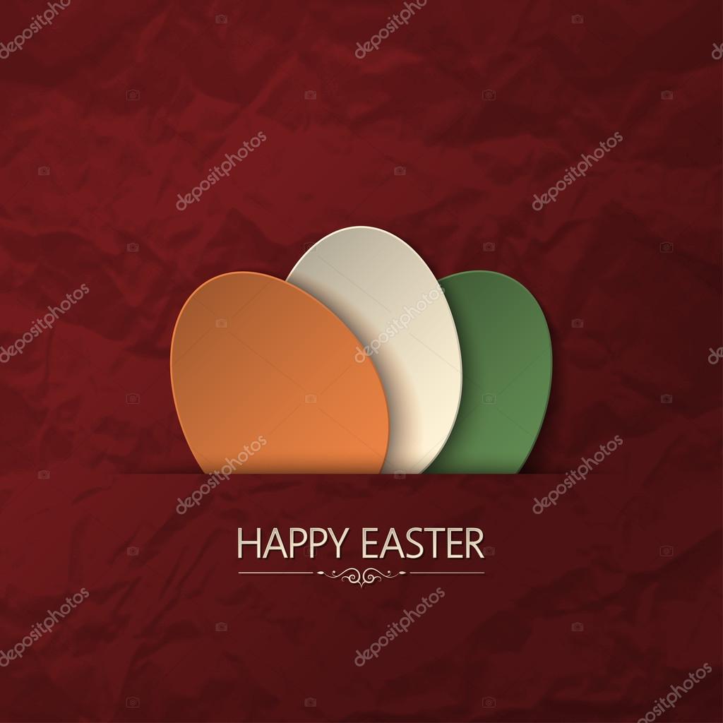 Easter vector background