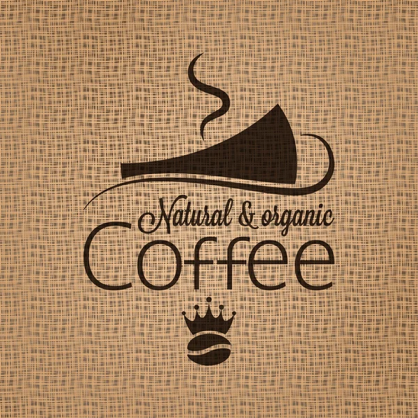 Fondo de café — Vector de stock