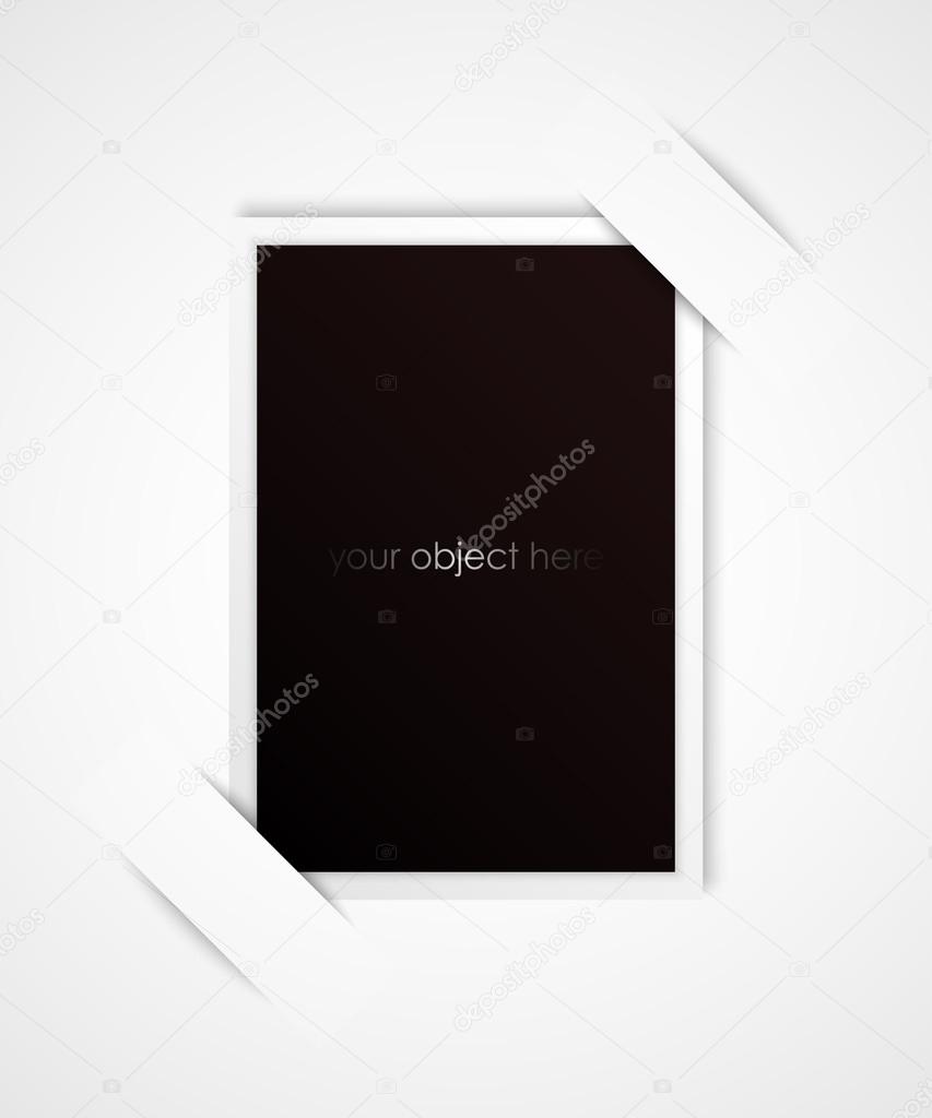 Photo frame for your object 10 eps