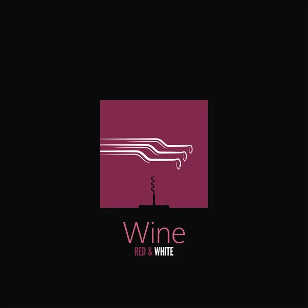 Wein Design Menü Hintergrund — Stockvektor