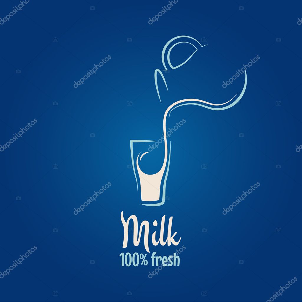Milk design background 8 eps
