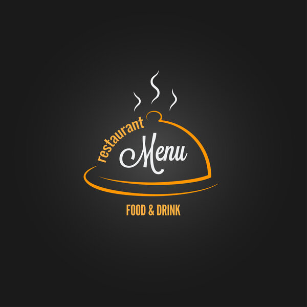 food and drink menu design background