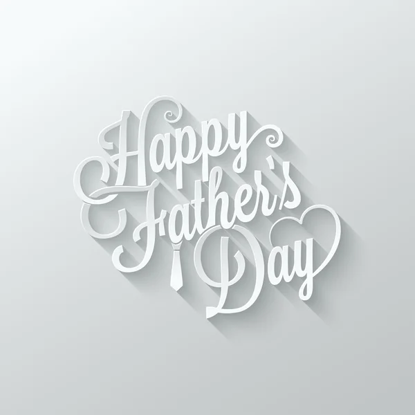 fathers day cut paper lettering background