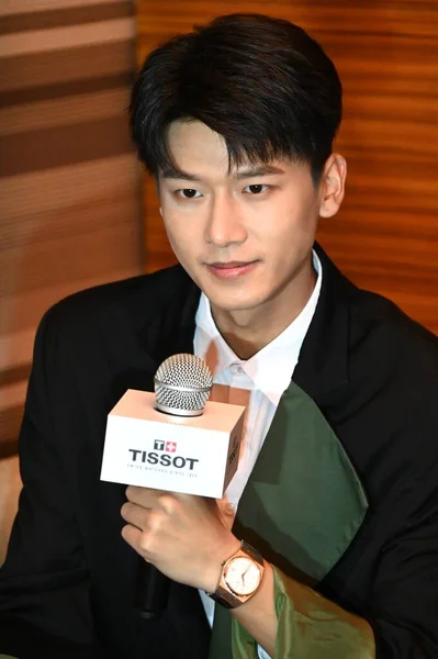 Chinese Actor Fangzhou Attends Tissot New Product Launch Shanghai China — Stock Photo, Image