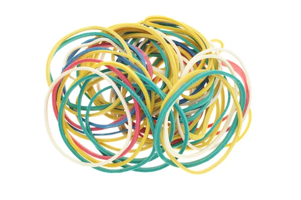 Elastic bands for money — Stock Photo, Image