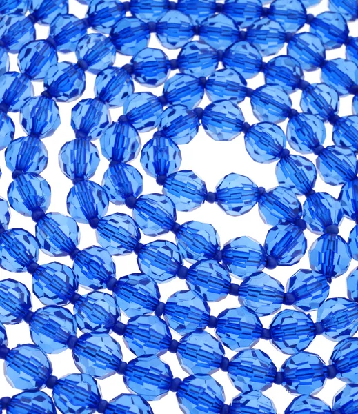 Blue beads — Stock Photo, Image