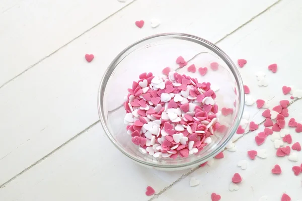 Sweet hearts decoration — Stock Photo, Image