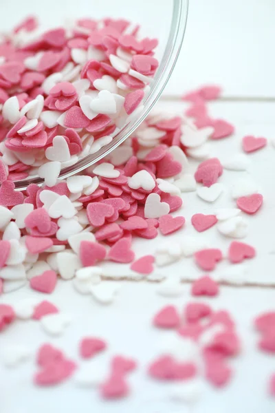 Sweet hearts decoration — Stock Photo, Image