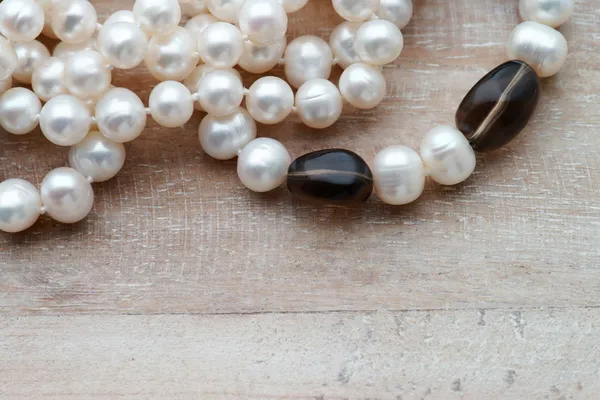 Pearl necklace jewelry — Stock Photo, Image
