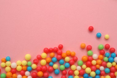 bazı renkler topları tarafından oluşturulan bir desen