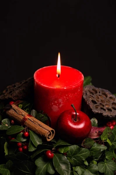 Candele di Natale — Foto Stock