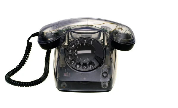 Old telephone with rotary dial — Stock Photo, Image