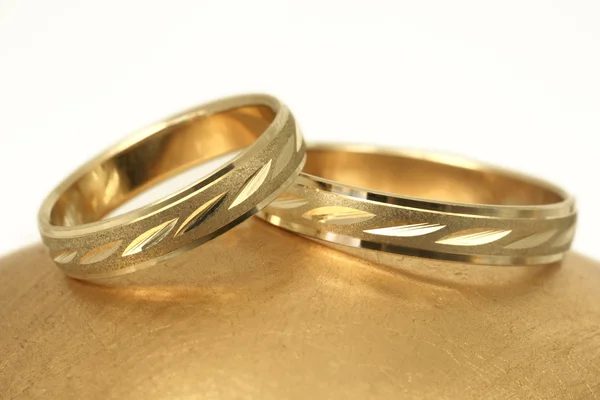 Wedding rings — Stock Photo, Image