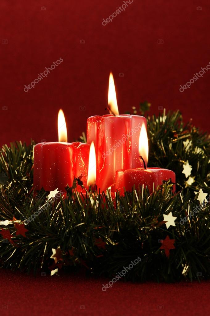 Kerst kaarsen — Stockfoto © cobaltstock 27755769