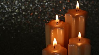 aydınlatma yıldız şekli advent mumlar