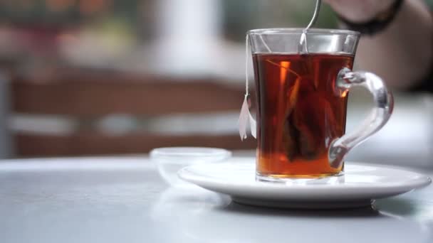 Tea elkészítése. — Stock videók