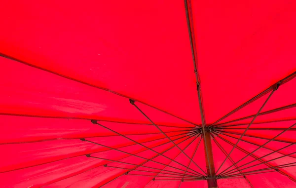 Guarda-chuva vermelho — Fotografia de Stock