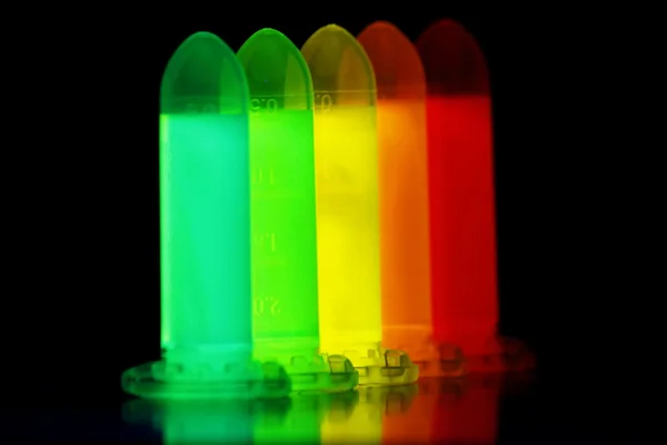 Quantum dots of different size Stockfoto