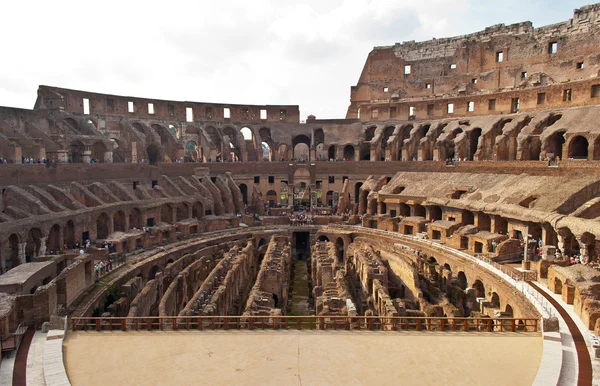 Interior of colosseum Royalty Free Stock Photos