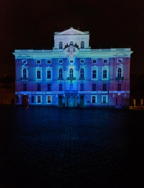 Prague, Çek Cumhuriyeti, 20 Ekim 2013 - sinyal, Prag ışık Festivali