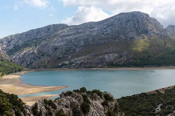 美丽的山景 图库图片