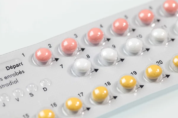 Contraceptive pills — Stock Photo, Image