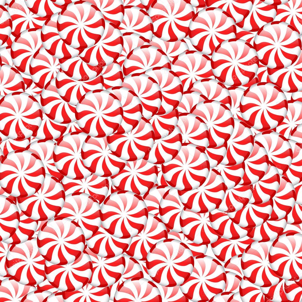 Peppermint candies, background
