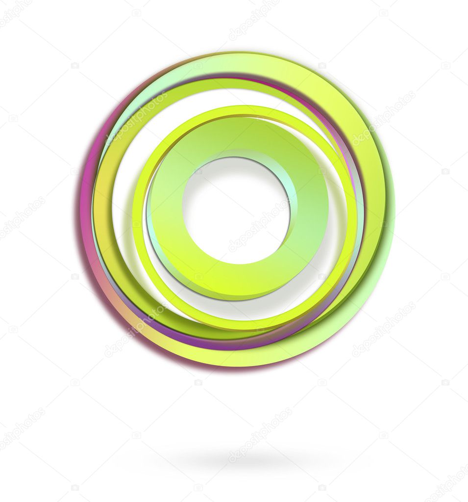 Abstract background. icon circles