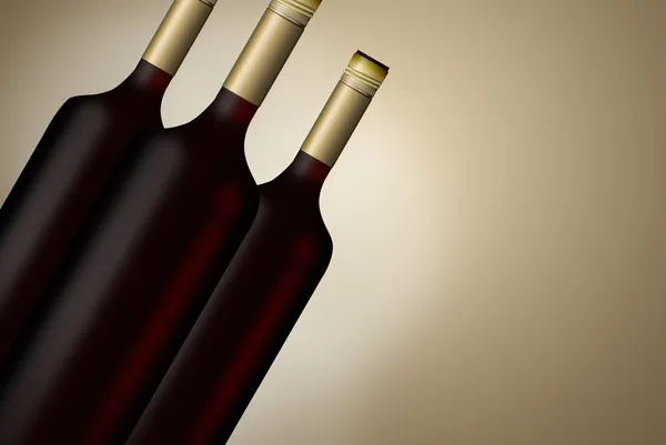 와인 병 그림 — 스톡 사진