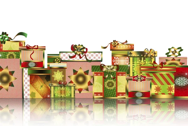 Christmas gifts and surprises — Stock Photo, Image